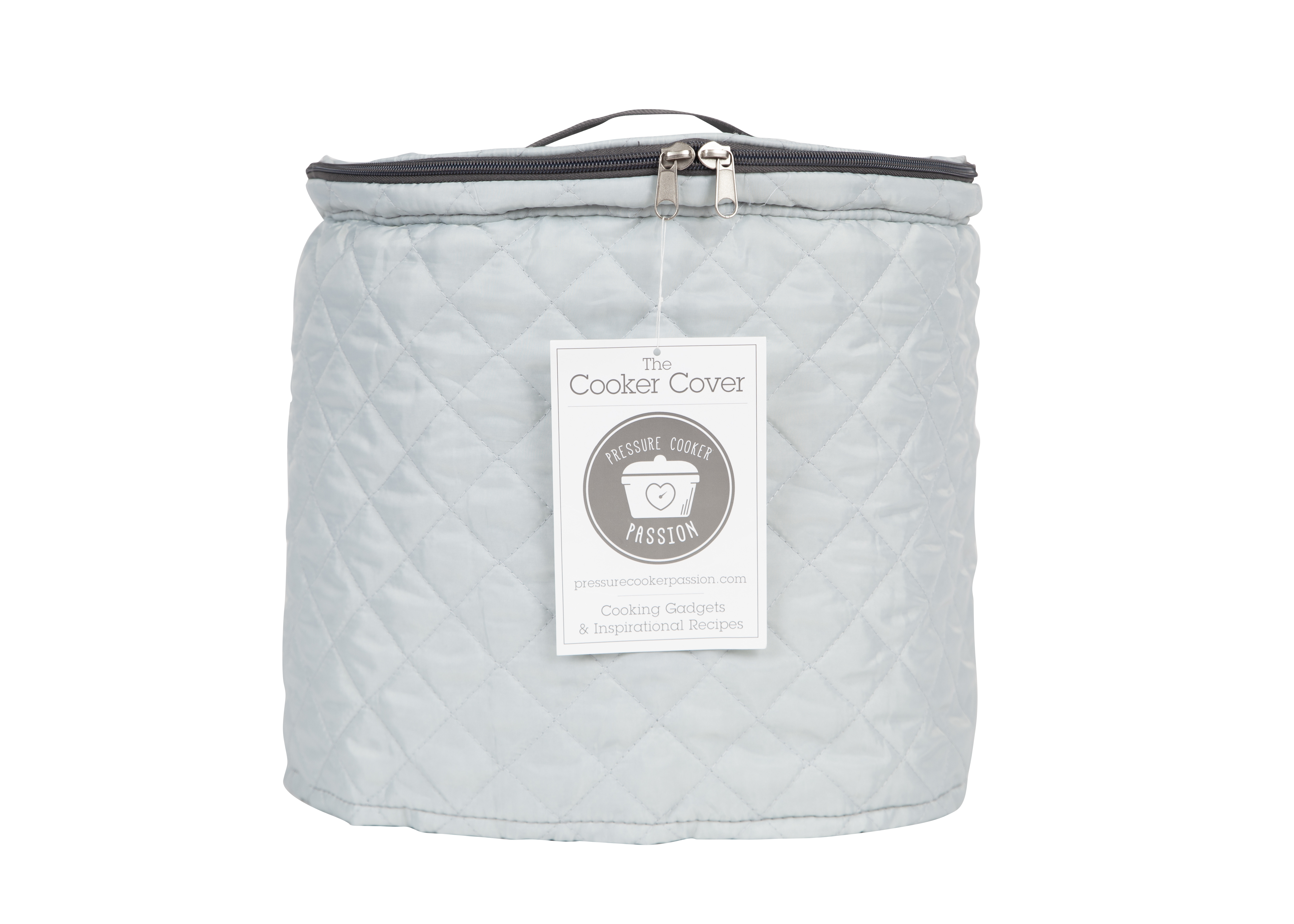 Quilted Cover Compatible with Instant Pot Pressure Cooker by Penny's Needful Things (Aqua Blue, 10 quart)