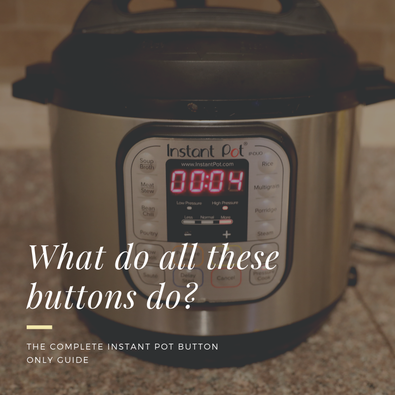 Best instant pot button guide